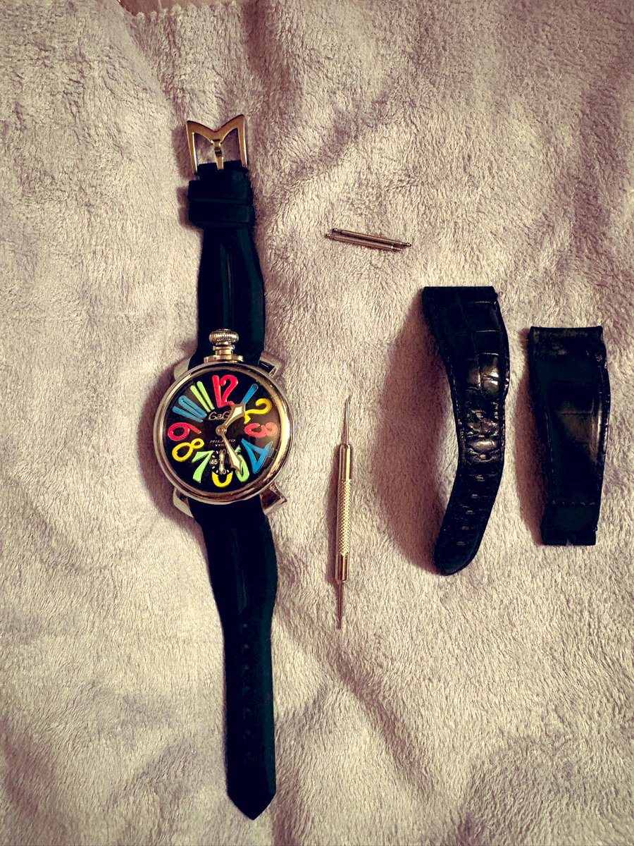 えるしゃ　ガガミラノ 　◇アートコレクション オールブラック 新品ベルト付 ラバーベルト - GaGa MILANO -ガガミラノ- | 公式オンラインストア