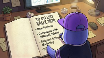 Djeyhun893158's tweet photo. Quoting @RallyOnChain 

Reading the 2025 recap, it feels obvious: in 2026 Rally

scales globally, giving creators real leverage, not 

promises. https://t.co/lxoKo3E5qD