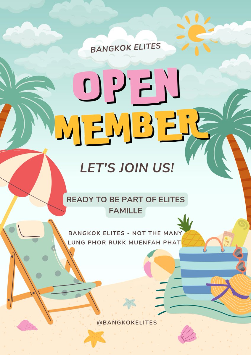 bangkokelites's tweet image. We are officially 𝗢𝗣𝗘𝗡 𝗙𝗢𝗥 𝗠𝗘𝗠𝗕𝗘𝗥𝗦.
Calling all Thailand RP players who want to grow, stay solid, and build a strong name together.