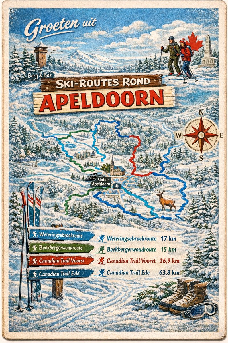 Voor de liefhebbers #apeldoorn #sneeuw #codeoranje #skieen