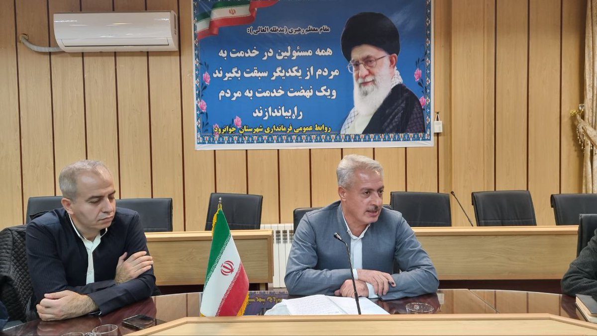 abannewss's tweet photo. فرماندار جوانرود:

رسانه ها امروز در جوانرود به عنوان دیدبان زندگی اجتماعی از جایگاه و اث��گذاری مناسبی برخوردارند و انتظار بسیاری از اصحاب رسانه داریم درعین نقد و بازتاب مشکلات خرد و کلان، ما را درجهت حل معضلات کمک نمایند.

@abannewss https://t.co/bJJ8ktnSC6