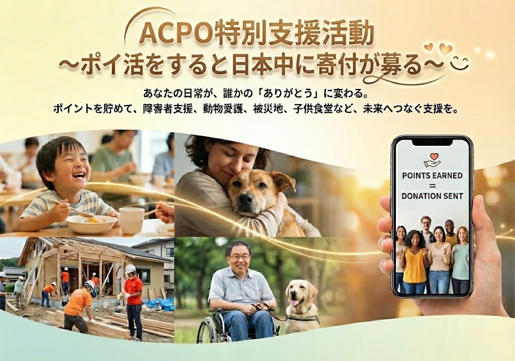 APOCA_LINK's tweet photo. 私たちのミッションは日本中に笑顔とありがとうの連鎖を創りあげること。

2026年沢山の想いをカタチに
#ACPOマーケット
#支援活動
#寄付 https://t.co/dIulrh1u9d