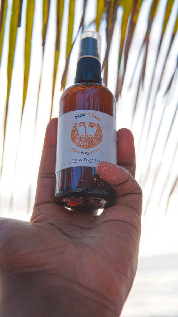 Noir Gold Beard Products tweet media