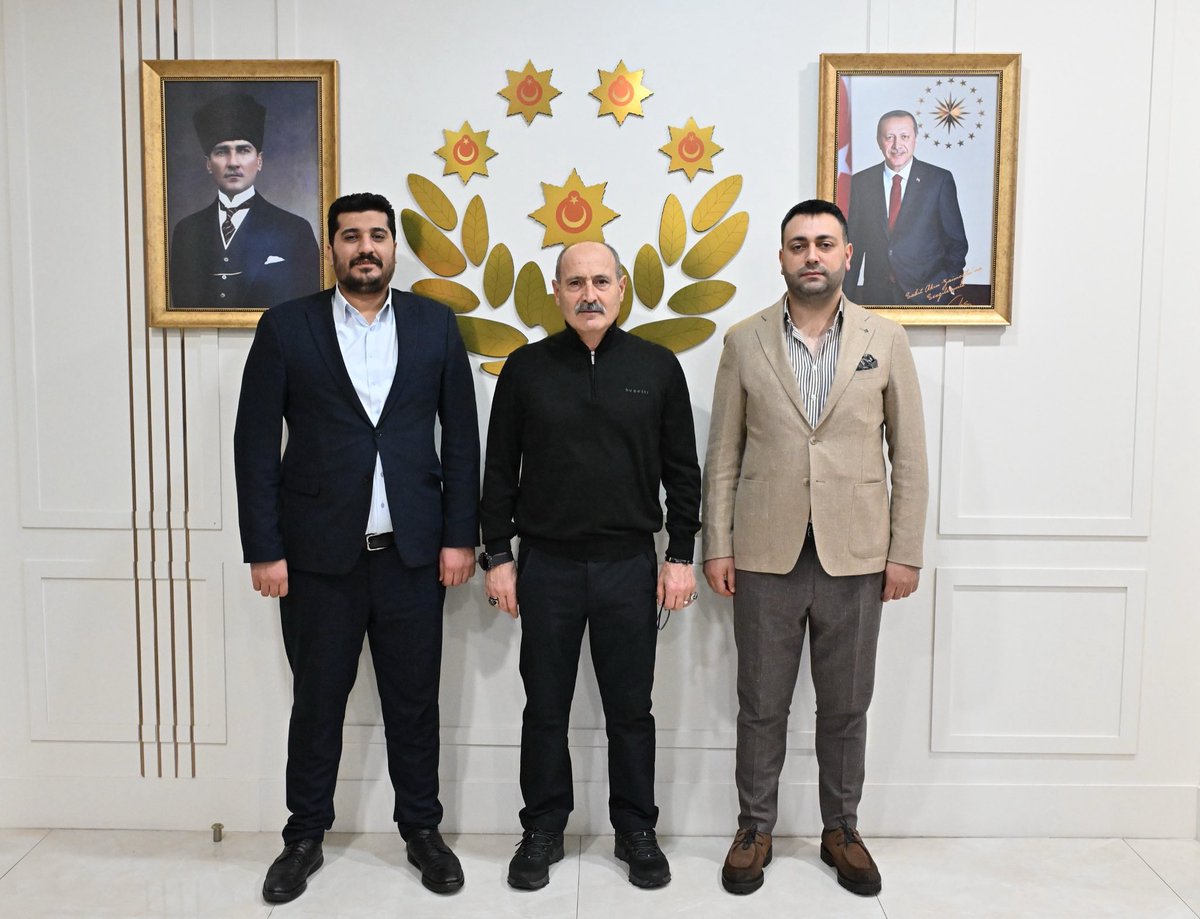 Uluslararası Mülteci ve İnsani Haklar Derneği Genel Başkanı Sn. Hamza BULDU ve Sn. Hakan AKMAN’a nazik ziyaretleri için teşekkür ederim.