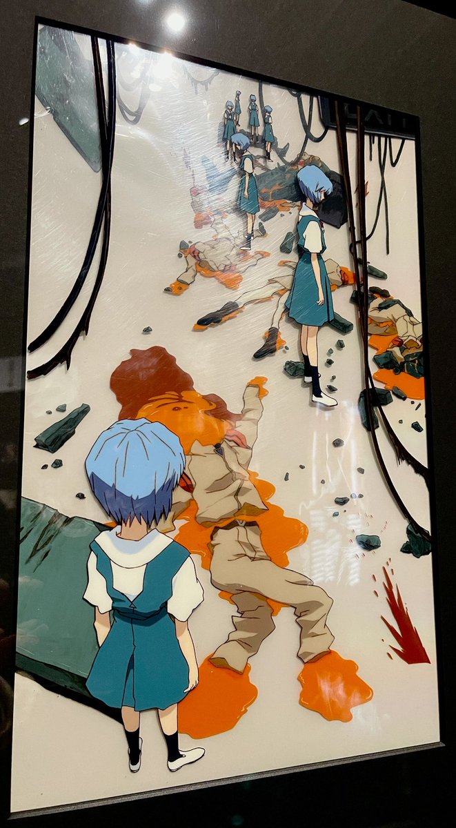 niku_kai29ura's tweet image. セル画はパーツを分け複数枚重ねて作られている、というのが生々しく感じられて最高