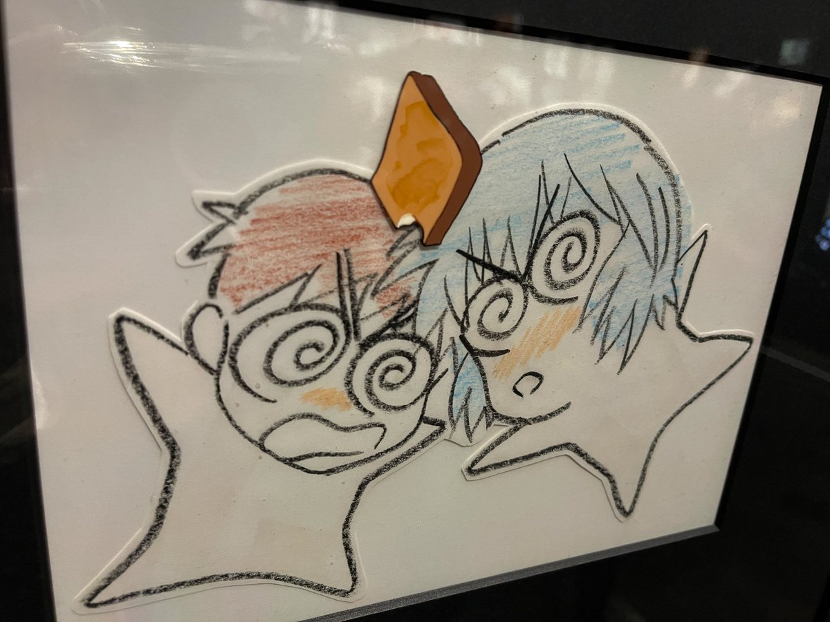 niku_kai29ura's tweet image. セル画はパーツを分け複数枚重ねて作られている、というのが生々しく感じられて最高