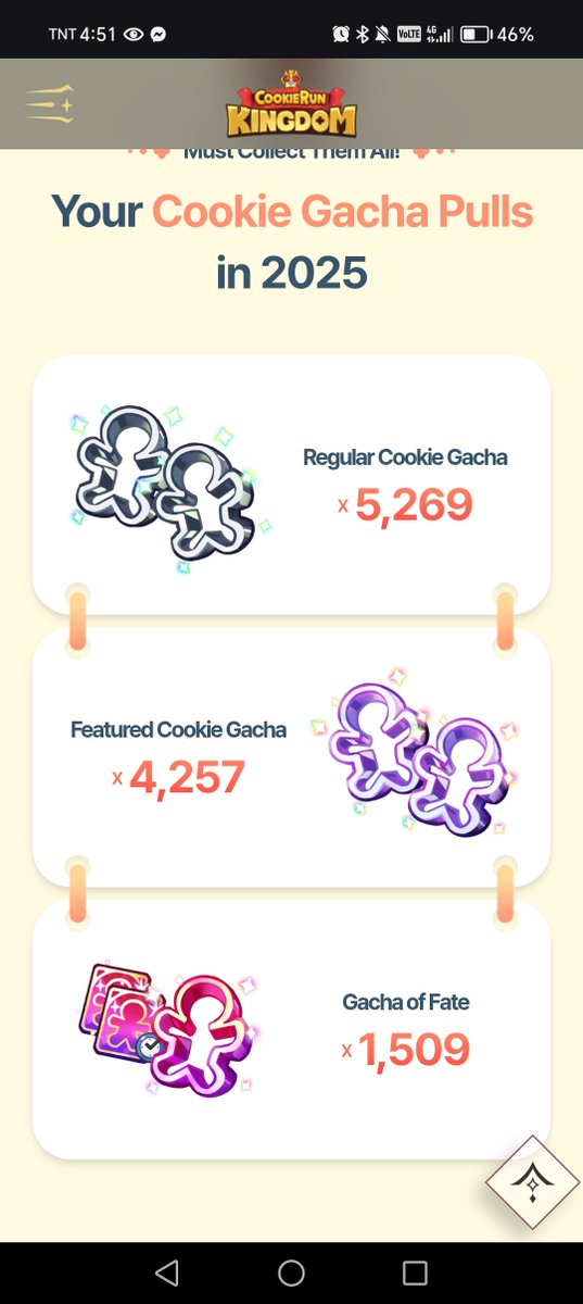 AnimaticTesh's tweet photo. @CRKingdomEN Kingdom name: TeshCookierun

Server: Hollyberry

started during the wedding update..I say this is very addicting especially gacha :DD https://t.co/g6650CzaQZ