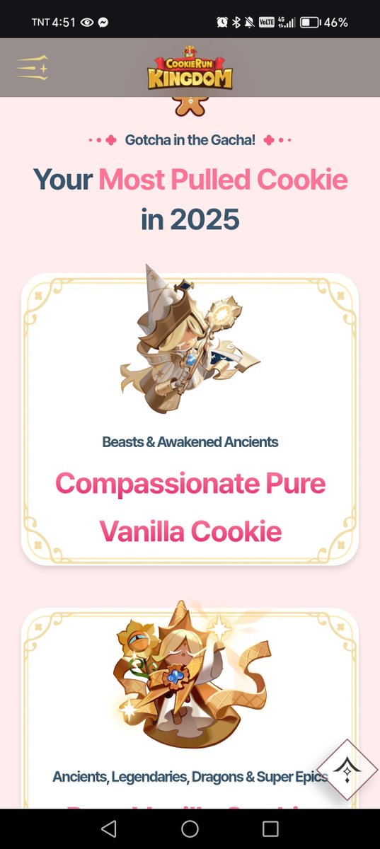 AnimaticTesh's tweet photo. @CRKingdomEN Kingdom name: TeshCookierun

Server: Hollyberry

started during the wedding update..I say this is very addicting especially gacha :DD https://t.co/g6650CzaQZ