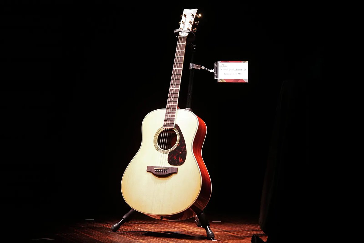 YAMAHA LL6 ARE 祝楽器大賞 LL6 ARE #楽器店大賞2025 ／／ ㊗️アコースティックギター部門で大賞