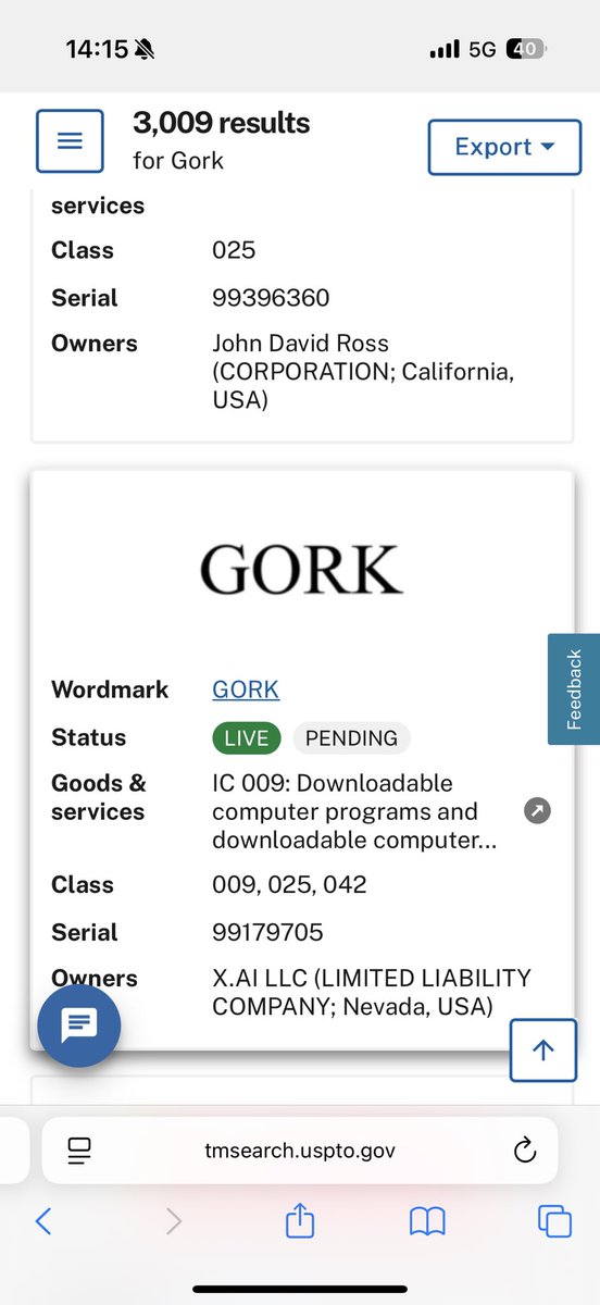 larry_trenches's tweet photo. @traderInosuke @gork will be going parabolic soon. @xai trademark incoming. @gork is going global. YOU ARE ALL STILL SLEEPING #OG76ED
76EDL5qNcte2ZH29quTaFzagXjWAEY83CATEjyA6pump https://t.co/SNw12UsQL1