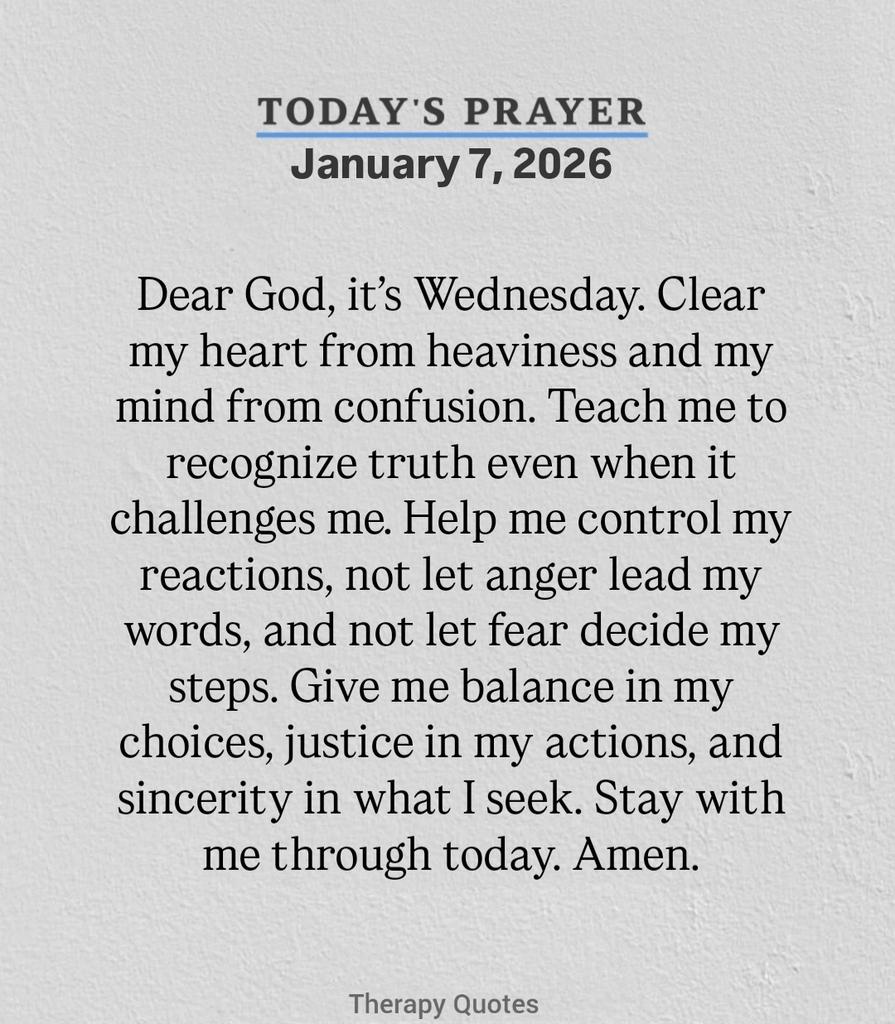 Therapyquotes_'s tweet image. Today's prayer