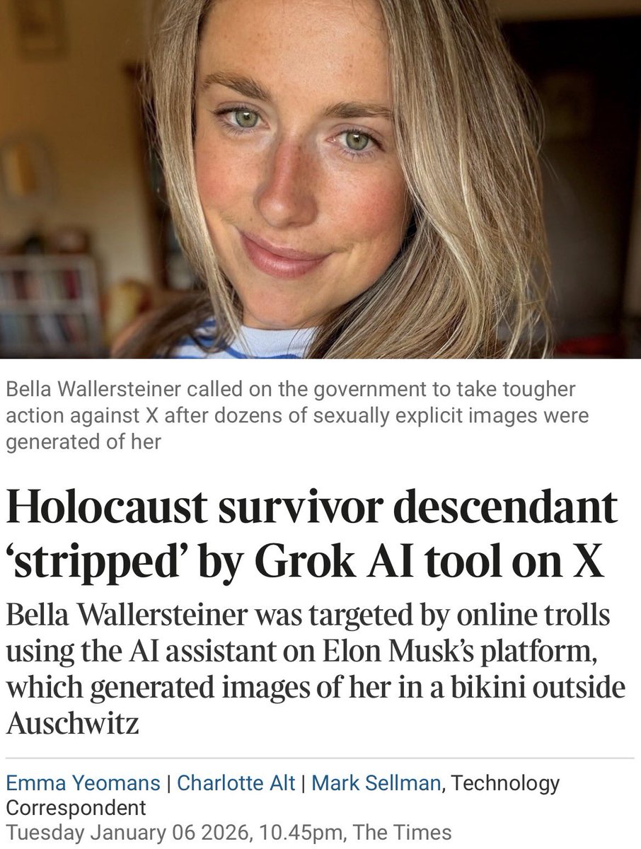 You have to hand it to the British establishment, they really do find a way to make every issue about the Jews and the Holocaust.

This is happening to thousands of women and girls but they’ve decided to make it all about anti-Semitism.

What about the English victims?