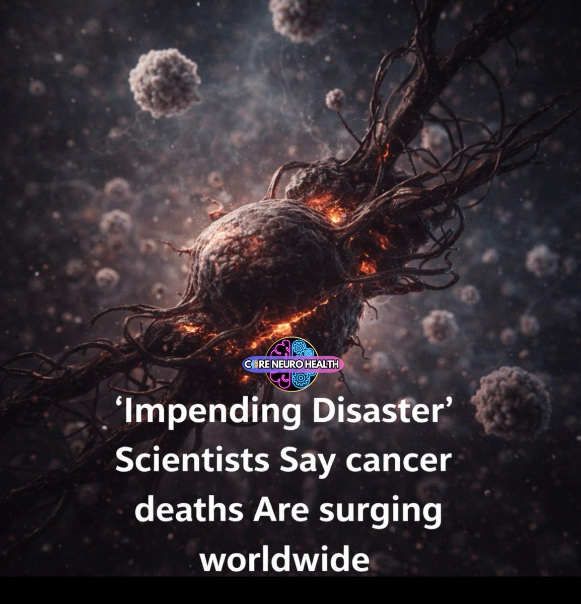 CoreNeuroHealth's tweet image. Global health researchers are sounding the alarm — not because cancer is new, but because cancer deaths are increasing faster than many systems can keep up with.

According to recent international data, rising cancer mortality is being driven by a combination of factors:
science