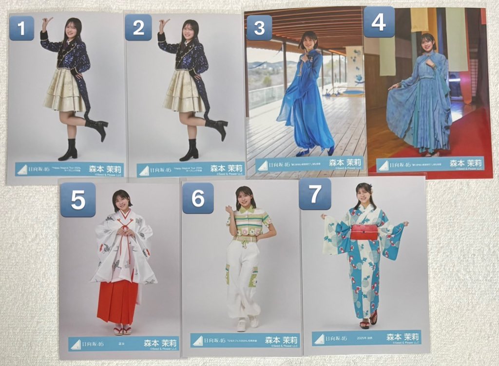 7回目のひな誕祭両日 プレゼント企画参加応募受付🎁 第8弾 生写真3期生