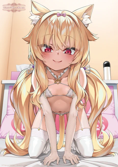 子猫ちゃんが、そっとベッドに上がってきたよ… Pre-order open!! B2タペストリー ノベタ(子猫) 日本サイト: Global store: #LittleWitchNobeta #リトルウィッチノベタ