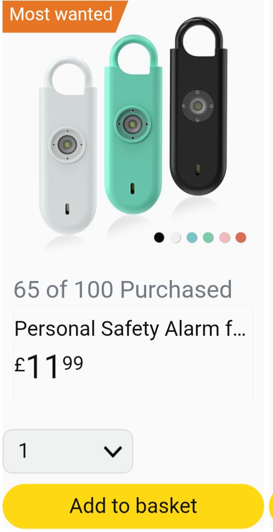 ActivePatriotUK's tweet image. Next week i will be giving out 100s of rape alarms for FREE to my community thanks to YOU 💙

I put a post out asking for alarms after workers contacted me feeling unsafe after a woman was raped in the town centre in the early hours of the morning recently

57 pkts, 171 alarms…