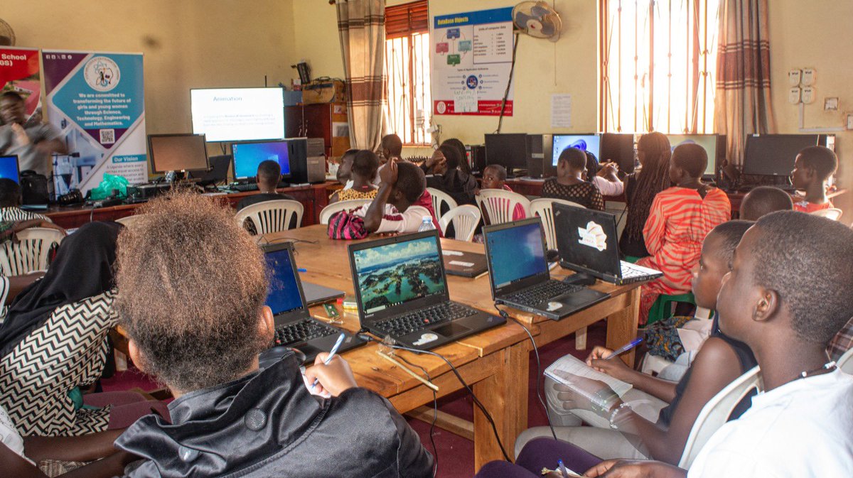 StMityana's tweet image. Take a look at some highlights from the HOLIDAY MAKERS Hands-On Digital &amp;amp; Multimedia Bootcamp 2026, which officially kicked off today on Monday at St. Elizabeth Girls’ School.

#GirlsInTech #Stegs