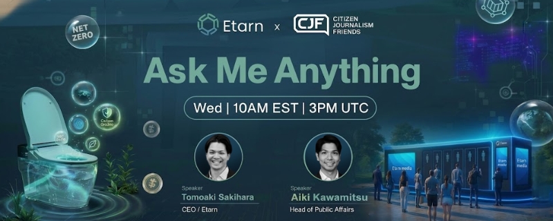 Gm Friends!🌞

We have had an amazing week so far with our Creator's Corner and our Degen's Den!

Its the middle of the week and we are wrapping up the events for this week with our Friends from <a href="/Etarn2025/">Etarn</a>. 

Their CEO, Tomoaki Sakihara, and their Head of Public Affairs, Aiki