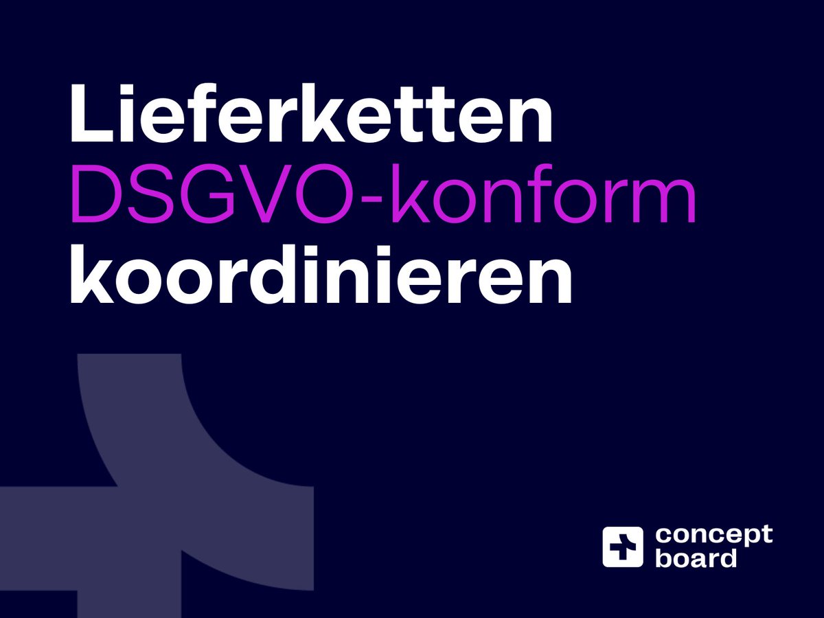 ConceptboardApp's tweet image. Bis zu 35% der Lieferverzögerungen entstehen laut Deloitte nicht durch Materialmangel, sondern durch fehlende Abstimmung.

Ein Online-Whiteboard schafft gemeinsame Sichtbarkeit für Engineering, Qualität &amp;amp; Supply Chain – sicher, nachvollziehbar und DSGVO-konform.