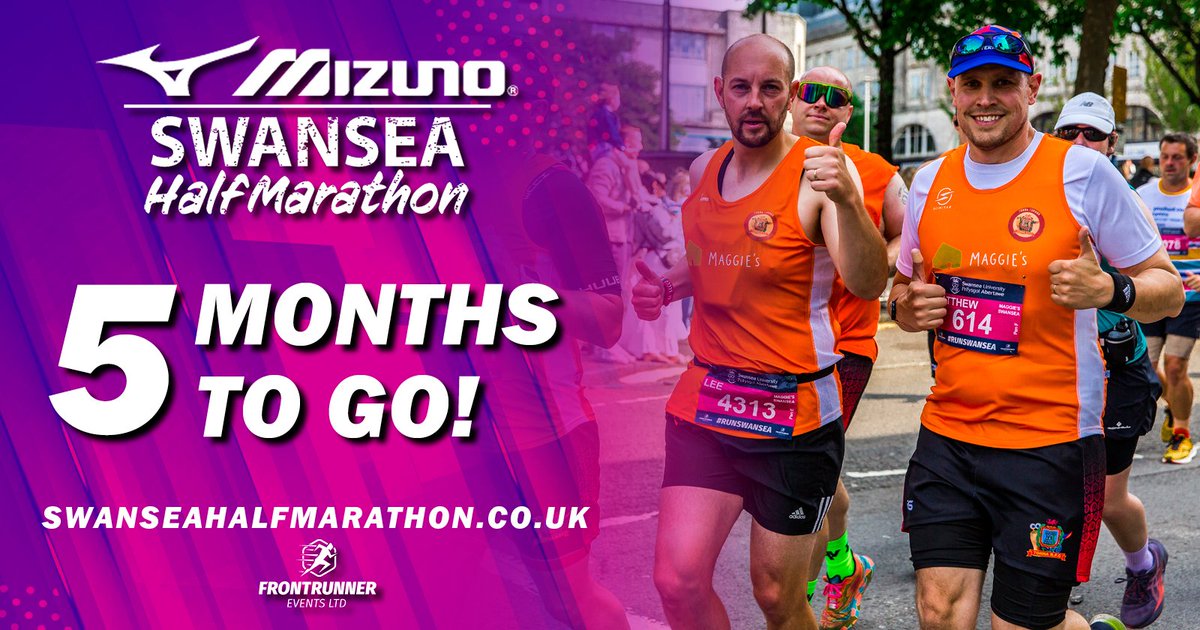Swansea_HM's tweet image. 🎉 Countdown: 5 months to #RunSwansea! Sign up today &amp;amp; join the fun  🤩
➡️ REGISTRATION 🔗 loom.ly/p6SWj-8

#runningcommunity #run