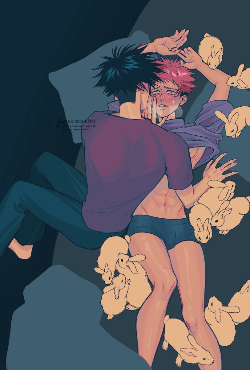 my piece for #fushiitawinterwonder2025! 💖

sfw day 7: nesting || alpha megumi calls upon his shikigami to help omega yuuji with nesting… his shikigami can keep yuuji safe, yuuji doesn’t need to grab clothes from any other alpha—!
#伏虎 #fushiita <a href="/topmegumievents/">fushiitawinterwonder2025: dec. 22 - dec. 29</a>