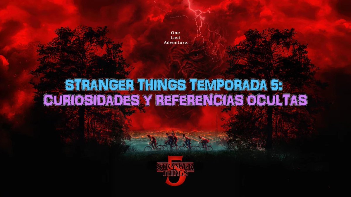 Hoy era el día D para los fans de #StrangerThings y la teoría de un final real, pero la verdad es que no ha llegado nada. 

Lo que sí tenemos es un super reportaje con curiosidades, easter eggs y referencias reales de la temporada final:

chicasgamers.com/2026/01/curios…

📝 <a href="/AryL_Pyro/">Pyro</a>
