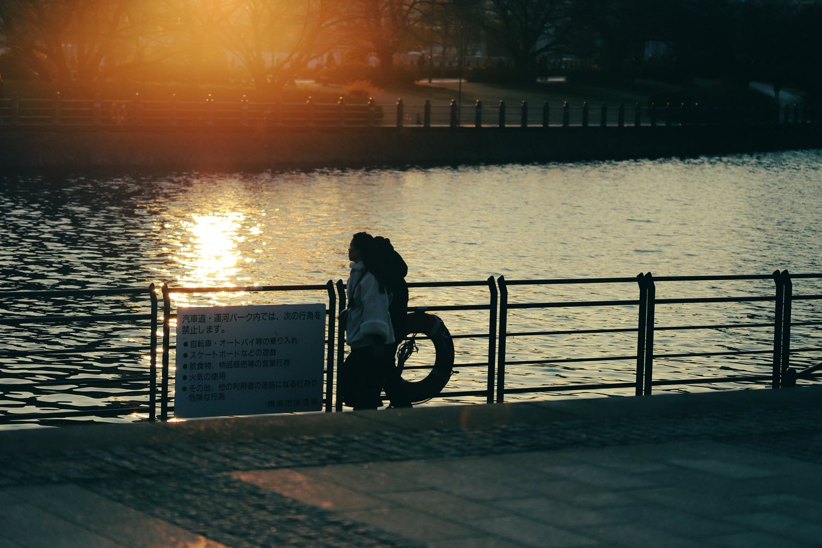 heijiro9's tweet image. オレンジ色に染まる街並み