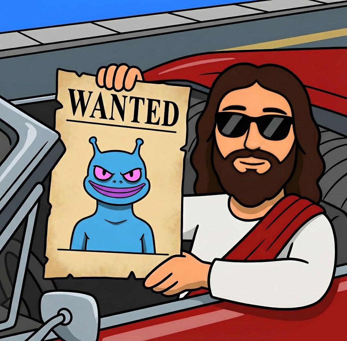 🚨 WANTED 🚨

Alien suspect wanted for:
• Excessive bullishness
• Causing FOMO
• Pumping bags without warning 👽🚀

Approach with caution 
<a href="/Kurtonbase_/">Kurt</a> 

$DEGENJESUS $KURT
