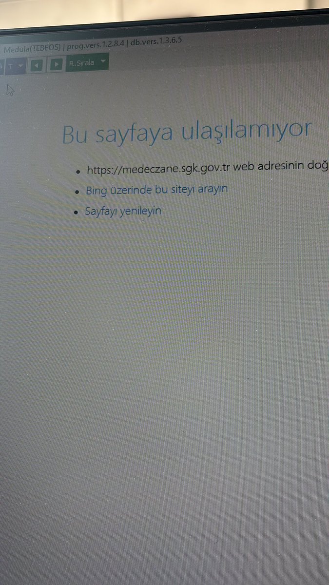 Umarımmm tamamen ulaşılmazsında sende kurtulursun bizde kurtuluruz …
#medula