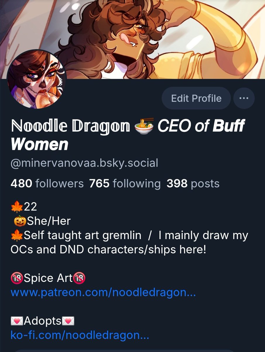 🎃 Noodle Dragon 🍁 𝙊𝙣 🦋 tweet media