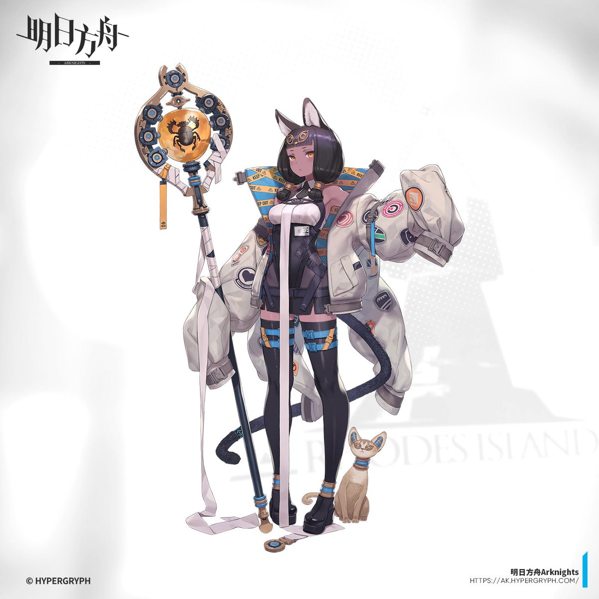 kuroboshi's tweet image. 【大陸版アークナイツ】にて『ティティ - Titi』を担当させて頂きました。よろしくお願いします。