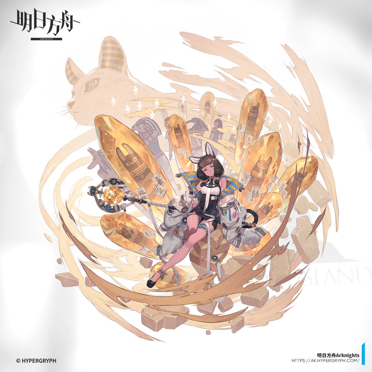 kuroboshi's tweet image. 【大陸版アークナイツ】にて『ティティ - Titi』を担当させて頂きました。よろしくお願いします。