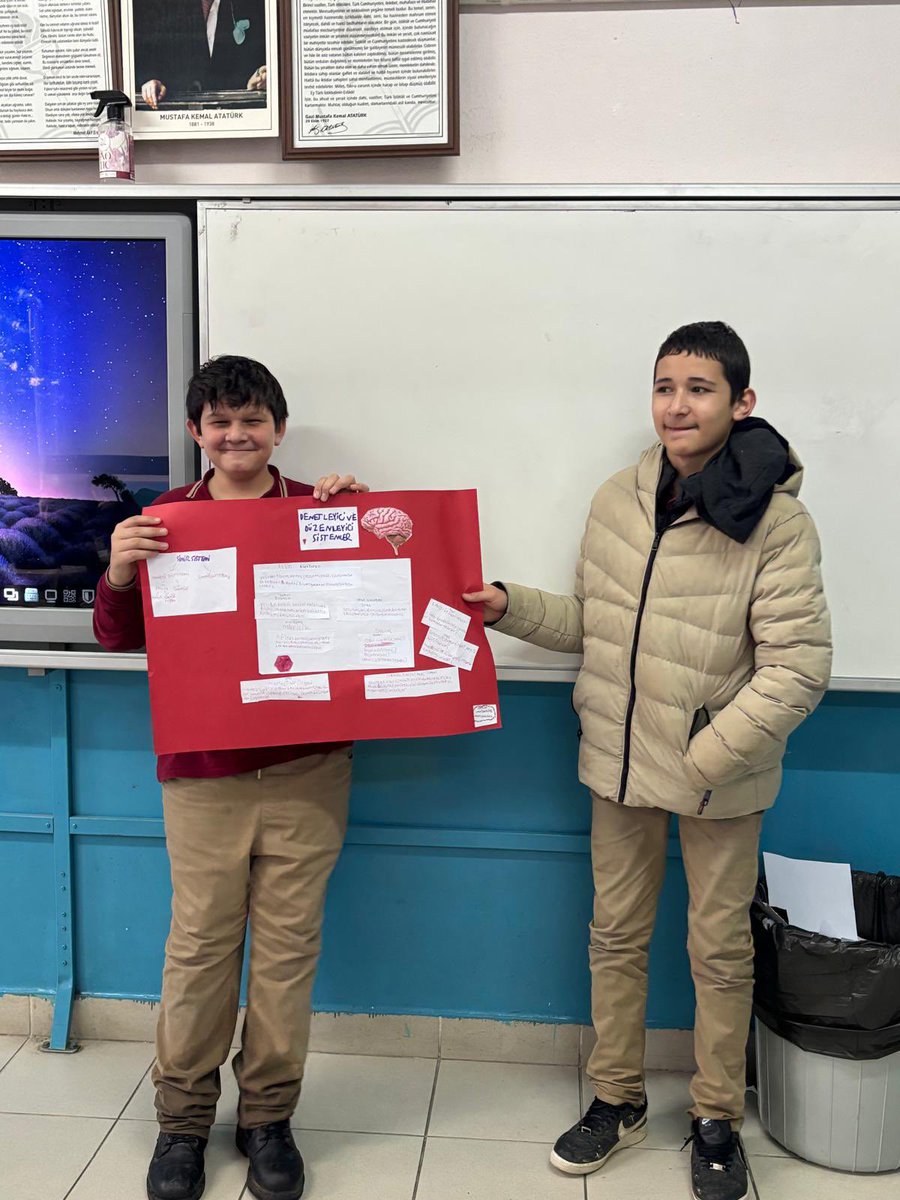 6/A sınıfı öğrencilerimiz Fen Bilimleri Dersinde “Denetleyici ve Düzenliyici Sistemlerle” ilgili röportaj yaptılar ve poster hazırladılar.

<a href="/tcmeb/">Millî Eğitim Bakanlığı</a> <a href="/sakaryamem/">Sakarya İl Millî Eğitim Müdürlüğü</a> <a href="/coskunbakirtas/">Coşkun BAKIRTAŞ</a> <a href="/ferizlimem/">Ferizli İlçe Millî Eğitim Müdürlüğü</a> <a href="/cetin_turhan71/">Cetin Turhan</a> <a href="/selmankozan/">selman kozan</a>