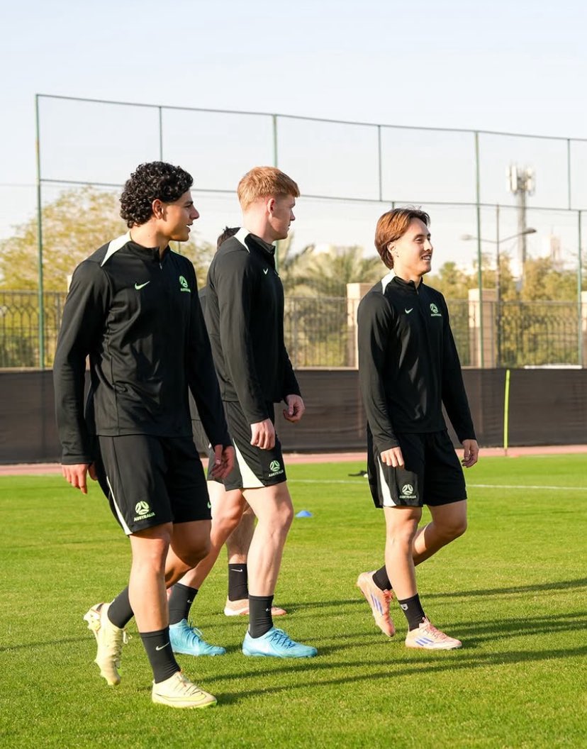Great to see Aydan Hammond and Aidan Simmons training with the Australia U23s in Riyadh ahead of the <a href="/afcasiancup/">#AFCU23</a>. 🙌🔥

Australia U-23 face Thailand U-23 tomorrow night at 10:30PM AEST in their opening match of the tournament.