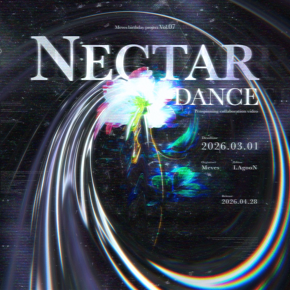 M3v3s's tweet image. 【拡散希望】
DANCEシリーズ最新作、『NECTAR DANCE』の募集を開始いたします！
企画：Meves
編集：LAgooN

詳細は下記リンクをご参照ください！

【3/1〆】NECTAR DANCE jeb.penmawashi.com/d/1060-31necta…