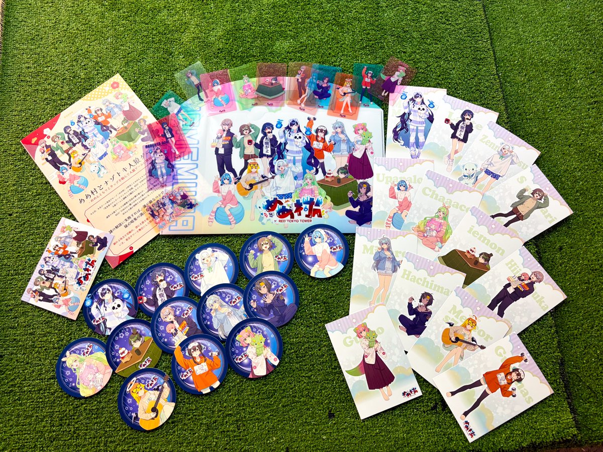 💀～めめ村 × RED°～💀 RED°コラボ限定の特典グッズを要チェック