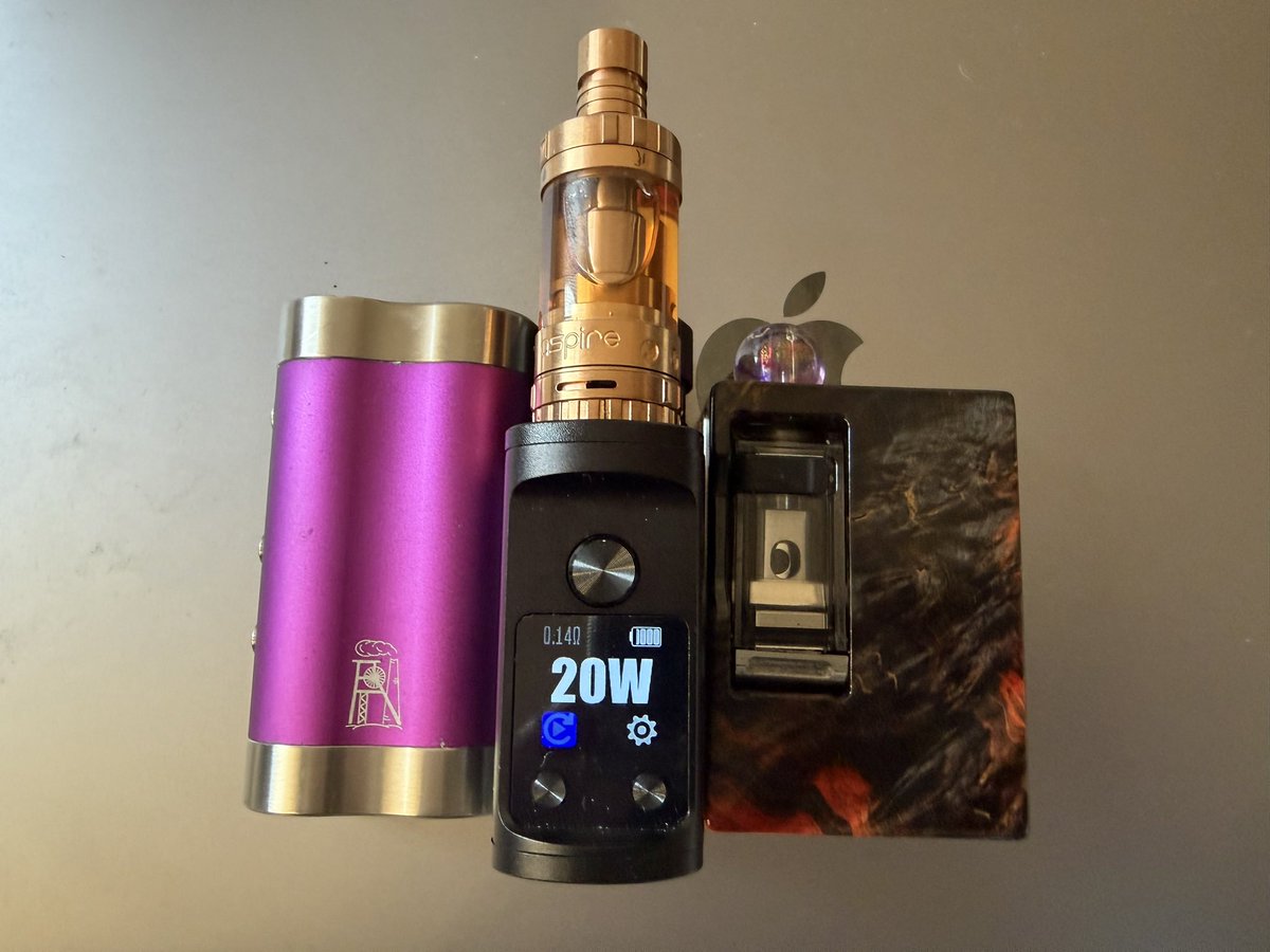 CTHRAG_YASKA's tweet image. #PARAMOUR に #NERV_TANK を乗せても、Replay Readyのアイコンがつかない。

でも、#NI200 な #Nautilus を入れた #ToritonMini を乗せたら、アイコンが選択可能になった！

#DNA80C、ちゃんとコイルを識別しているのね！

#vape