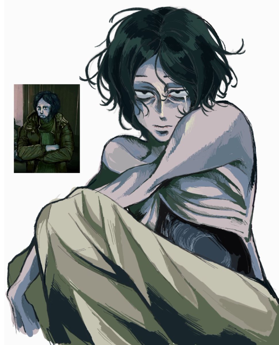 見ながら描いたのに似なかった