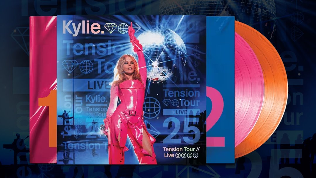 Kylie Minogue releases the Tension Tour 2025 live album on
