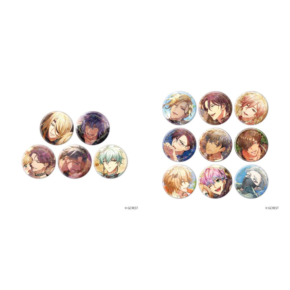 ☆新着☆ 【夢職人と忘れじの黒い妖精】 ホログラム缶バッジ (57mm