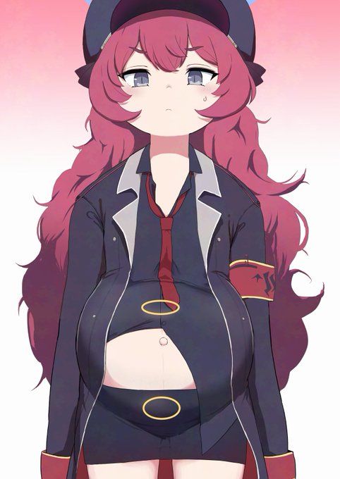 ううっイロハ…赤ちゃん産んで…
#ブルーアーカイブ一 
#妊婦
#pregnant 