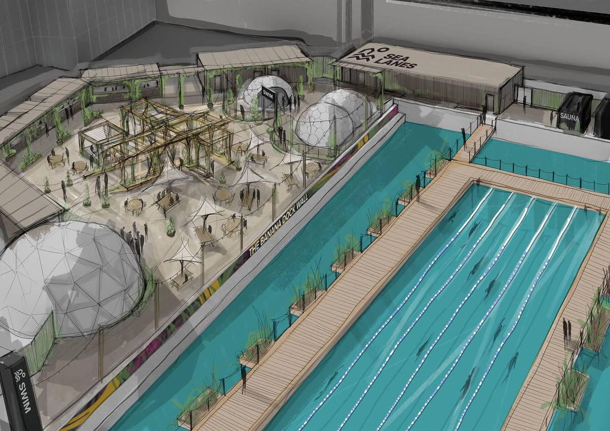 MayorofLondon's tweet image. Good news for London’s open water swimmers - a new floating lido is coming to Canary Wharf’s Eden Dock. Great to see more opportunities to enjoy London’s blue spaces.

And it looks spectacular ⬇