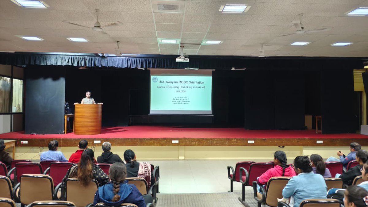 gvp1920's tweet image. SWAYAM MOOCs orientation held for students.

#SWAYAM #MOOCs #OnlineCourses #DigitalLearning #HigherEducation #StudentLife #EduIndia #SkillDevelopment
