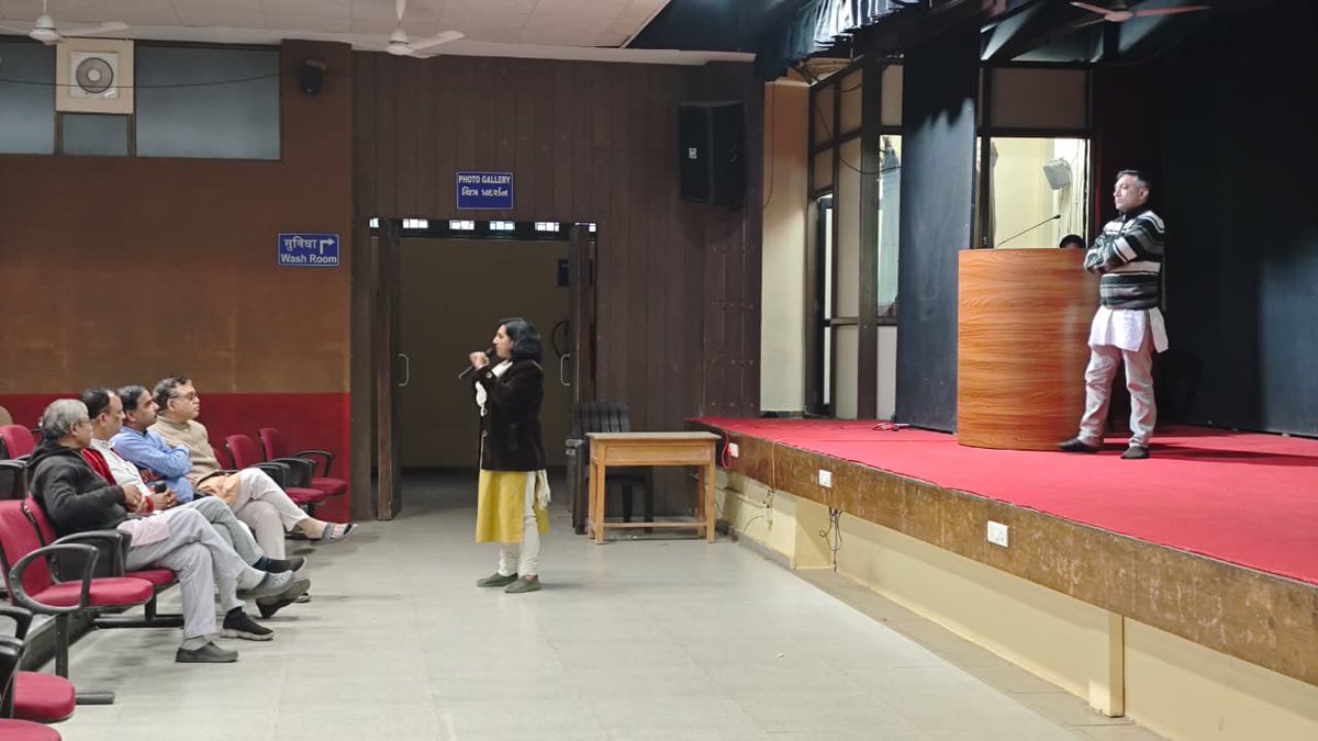 gvp1920's tweet image. SWAYAM MOOCs orientation held for students.

#SWAYAM #MOOCs #OnlineCourses #DigitalLearning #HigherEducation #StudentLife #EduIndia #SkillDevelopment