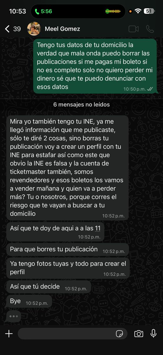 sr_whitey's tweet photo. Que paso @Coppel como que tienes a una extorsionadora en tus filas? https://t.co/PWzIE3VDpL