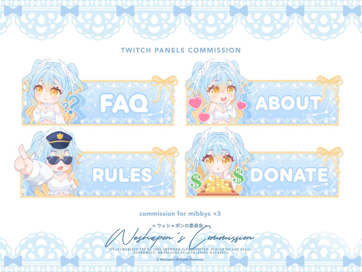 ウェシャ 🎐 commission closed tweet media