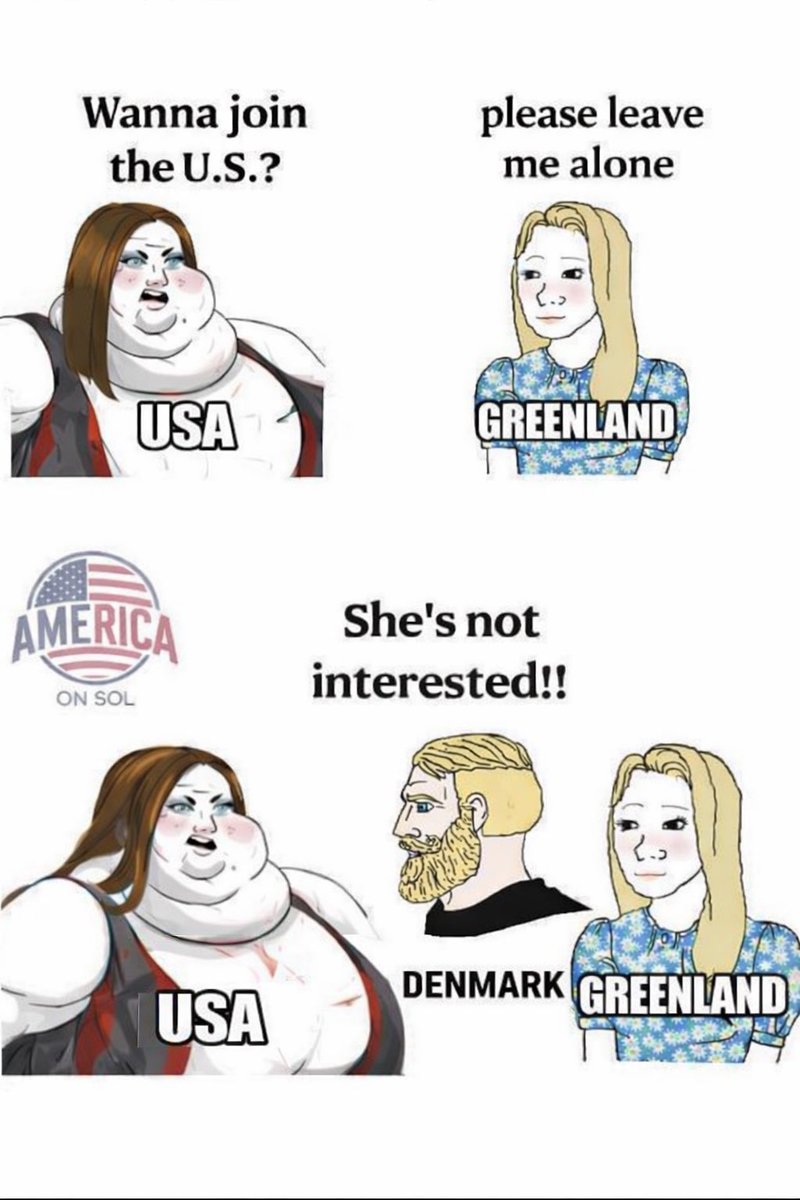 <a href="/TaraBull/">TaraBull</a> I corrected it in line with Greenland opinion polls and obesity statistics comparing Denmark and the United States. 💙