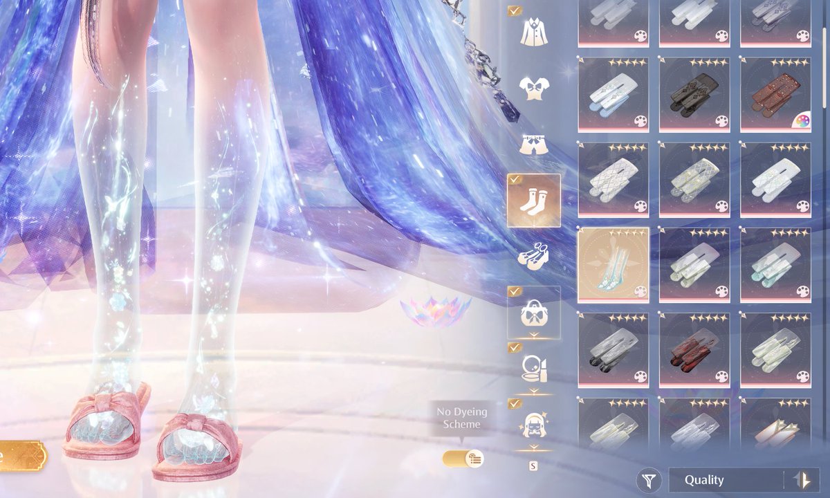 Makenji626's tweet photo. @InfinityNikkiEN You still find ways to add parts to a outfit that are not needed just to make people waste more pulls.This oufit would have been better without the heel,i want to wear the "socks" without the sandles.This defeats the whole nature vibe, heels dont have to be added to everything https://t.co/34FLsLnbUm