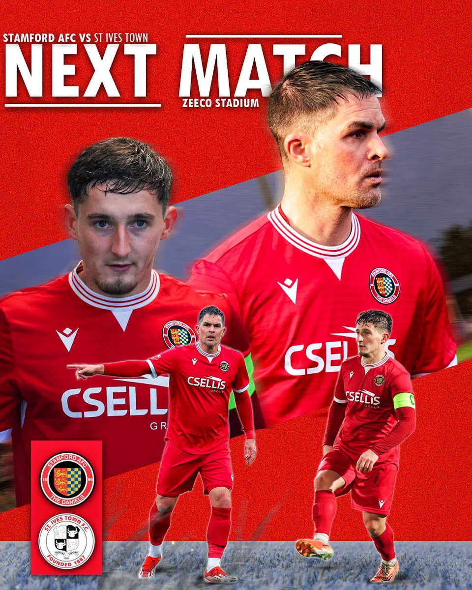 𝐍𝐄𝐗𝐓 𝐌𝐀𝐓𝐂𝐇🔜

Join us this Saturday at the Zeeco as we welcome St Ives Town.

With last game postponed we want to see as many Dannies there as possible behind the lads🙏

#BackTheDannies