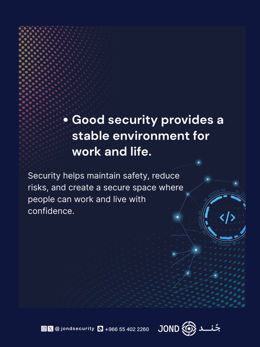 JOND SECURITY tweet media